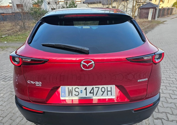 Mazda CX-30 cena 91900 przebieg: 43000, rok produkcji 2020 z Siedlce małe 466